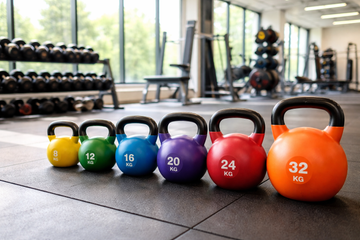 exercise using kettlebell​