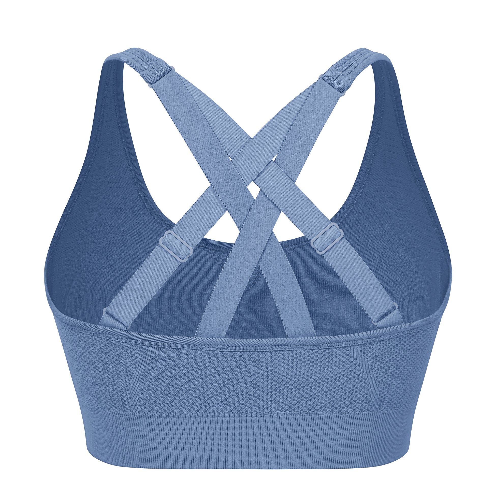 Adjustable Criss Cross Back Sports Bra