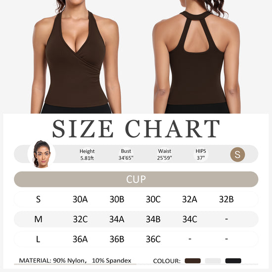 Built-in Bra Cutout Racerback Workout Top