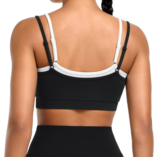 Removable Padded Low Impact Yoga Bra